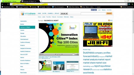 Slideshare Featured Business May 2011 Slideshare Featured Business May 2011